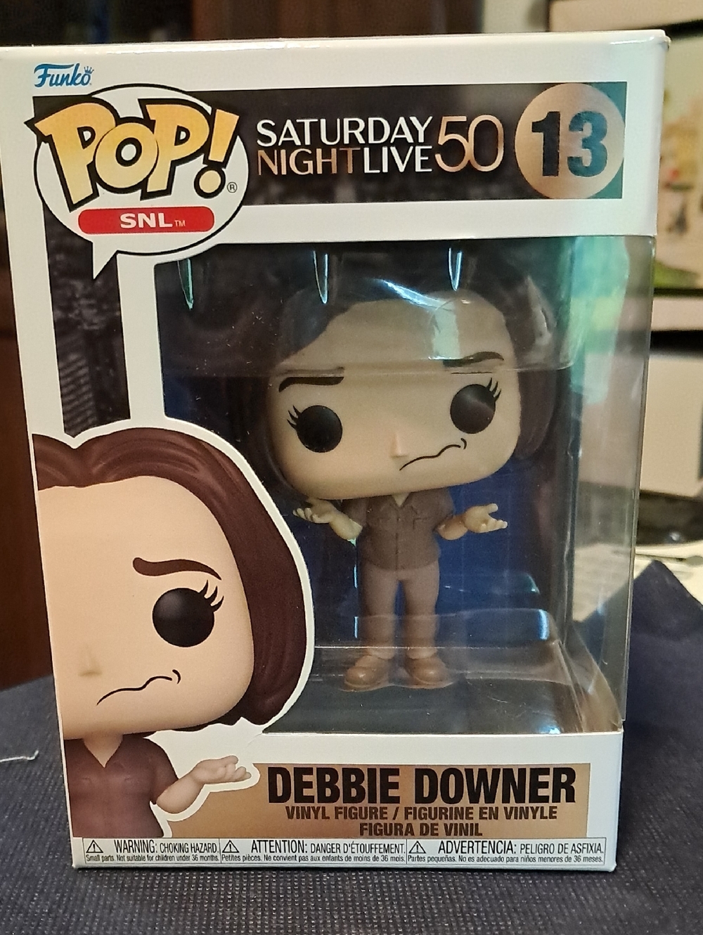 Funko Pop! Saturday Night Live Debbie Downer Brown Outfit Vinyl Figure